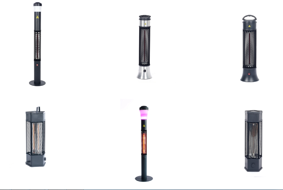 Waterproof table heater IP55