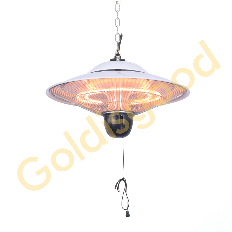 Workshop ceiling infrared heater