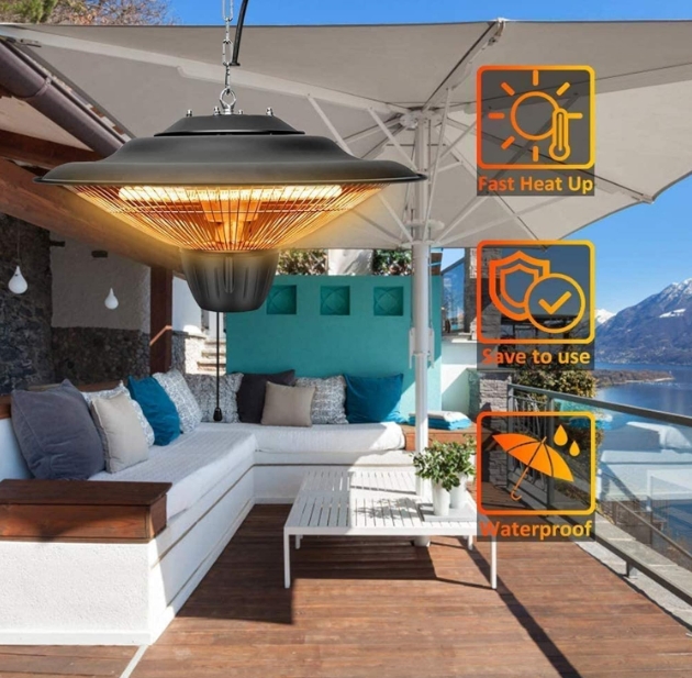 Waterproof heating table IP44