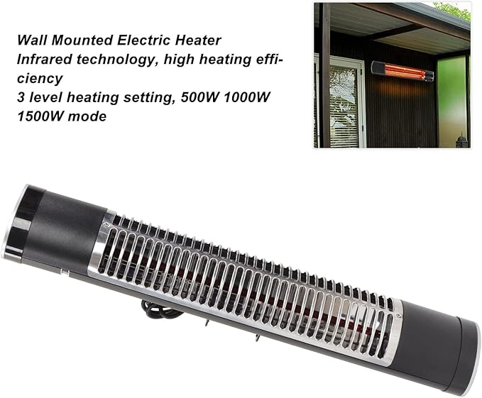 IPX4 splash proof heater