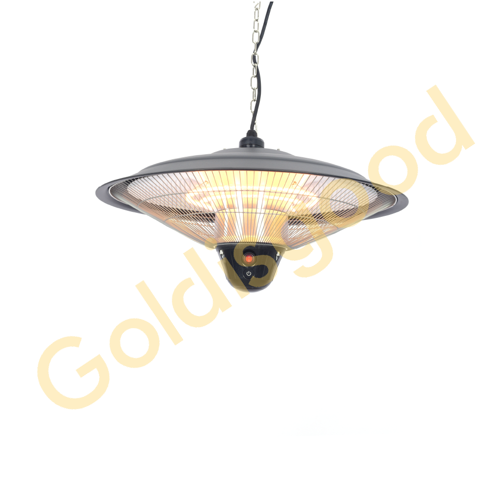 Waterproof heater for pergola